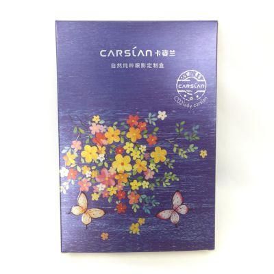 Good Quality Custom Silver Artpaper UV Printing Cosmectic Paper Box for Skin Care