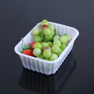 Transparent Disposable Fast Food Takeaway Packaging Box Customizable Square Pet Lunch Box