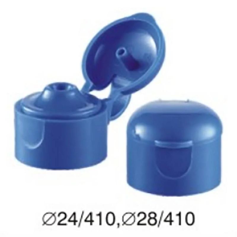 High Quality&Best Price 20/410 24/410 28/410 Cosmetic Plastic PE Disinfectant Bottle Flip Top Cap