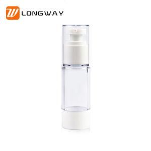 Factory Price 30ml Plastic as Airless Bottle with Lotion Pump for Skin Care Packaging