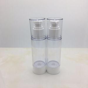 as Plastic Pump Airless Bottle for Cosmetic