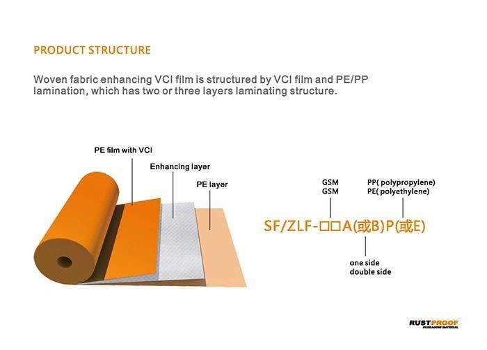 Vci PP/PE Woven Fabric, Vci Fabric, Woven Cloth for Metallurgy