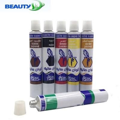 Super Quality Children Watercolor Aluminum Collapsible Packaging Tube