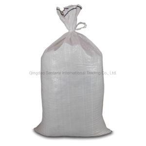 China 2021 Plastic Heavy Duty White PP Woven Bag for Sand Flood Control