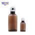 Refillable Eco PETG Shampoo Bottles Square Plastic Body Lotion Containers