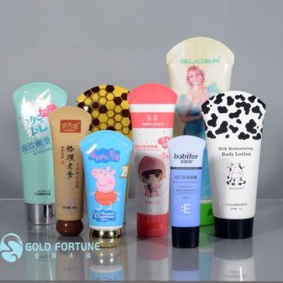 Face Wash Hand Cream Packaging Soft Cosmetic Plastic Tube