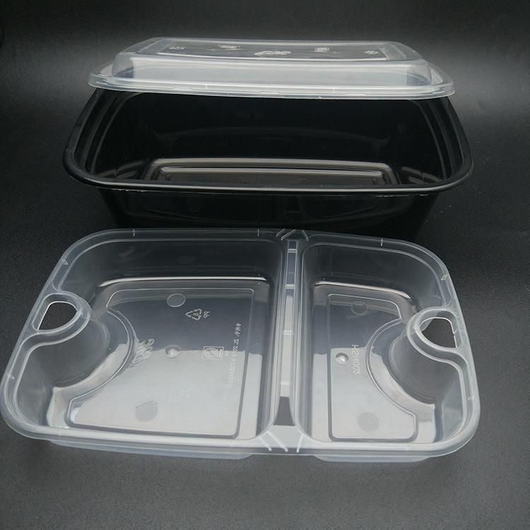 Hot Sale Disposable Plastic Food Container 1500ml PP Lunch Box