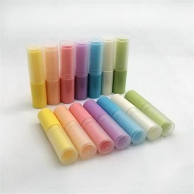 Customizable Colorful Plastic Cosmetic Lip Balm Container Lipstick Tube