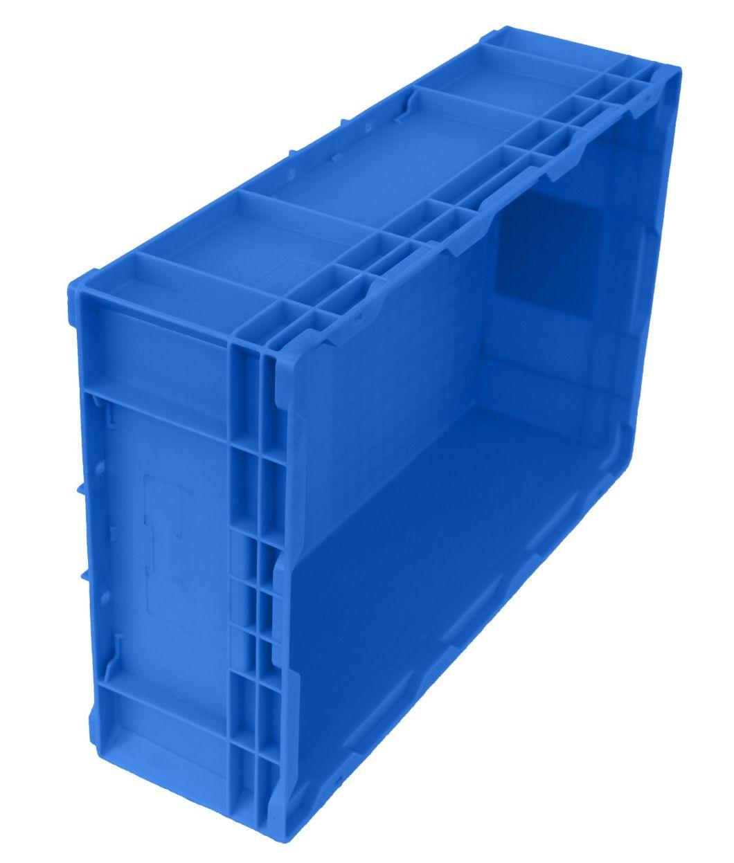 HP5b Plastic Turnover Logistics Container Box HP Standard Auto Parts Logistic Box Durable Opaque Plastic Storage Boxes