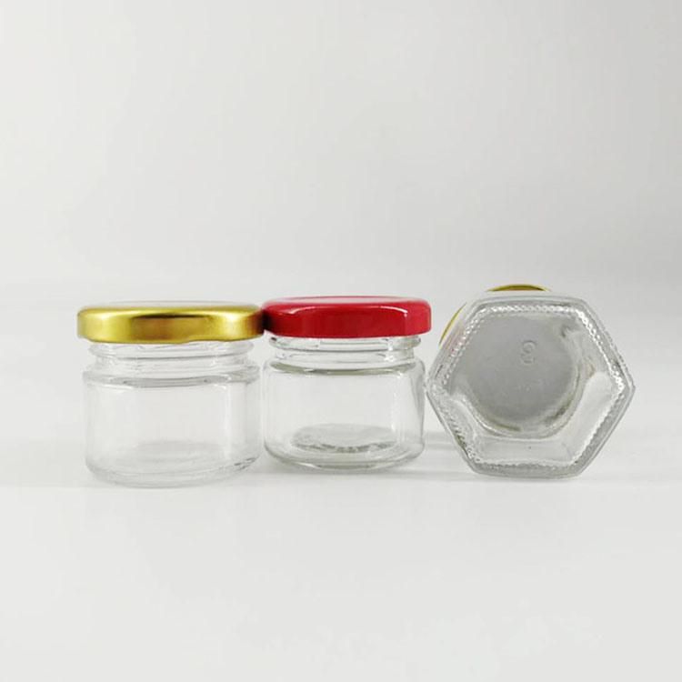 Kitchen Spices Jar 30 Ml 25 Ml Round Small Wedding Jar Honey Jam Glass Jar for Jam 28 G