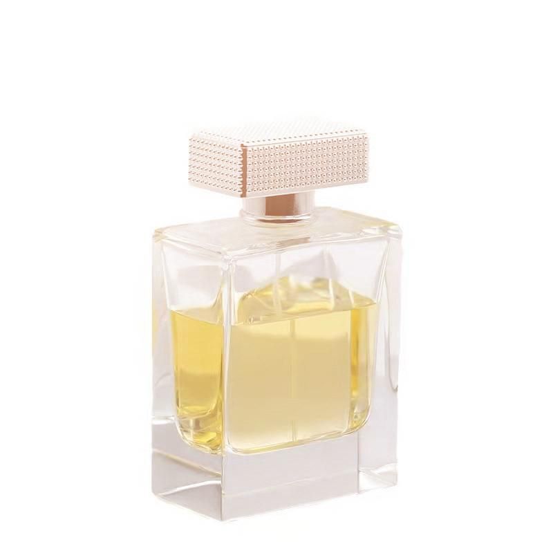 Square Shaped 30ml 50ml 100ml Perfume Glass Bottle Fragrance Mist Sprayer Glassware Scent Atomizer Glass Container Cosmetic Bottle Beauty Case