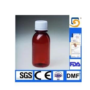 120ml Amber Plastic Oral Liquid Bottle