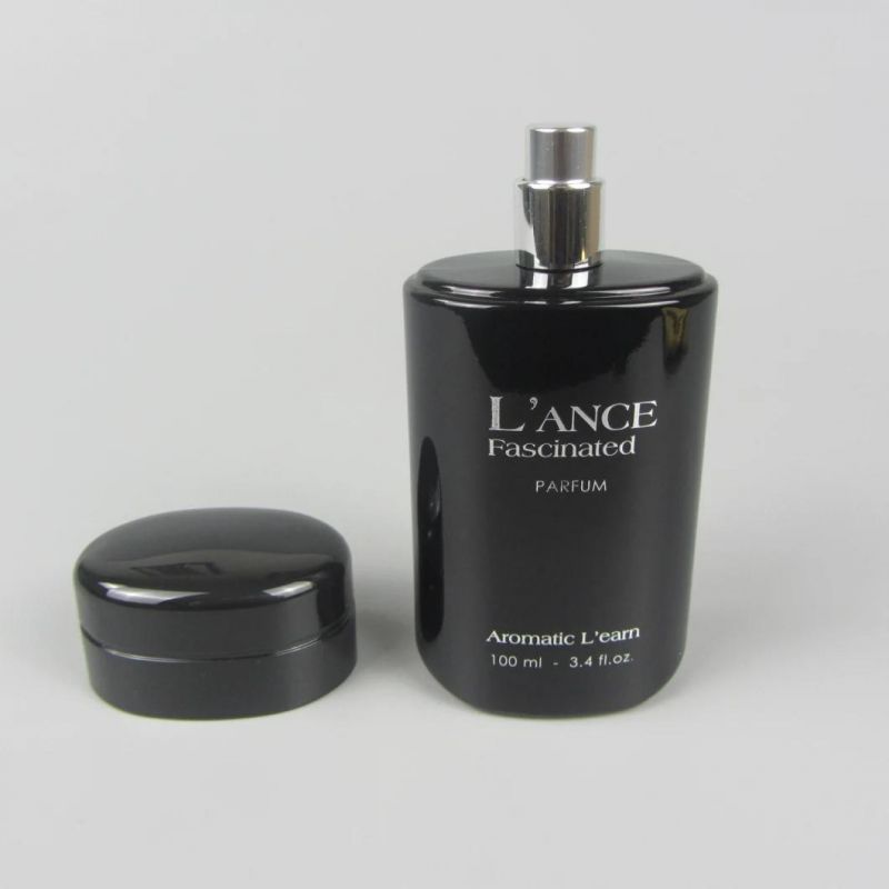 Round Shape Empty Spray Perfume Pump Glass Bottle