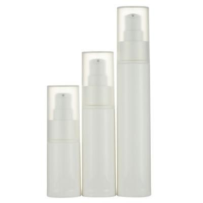 Plastic Cosmetic Packaging Airless Spray/Lotion Bottle 30ml