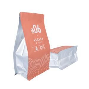 Flexible Custom Packaging Resealable Ziplock Zipper Coffee Pouch Aluminum Foil Bag with Logo