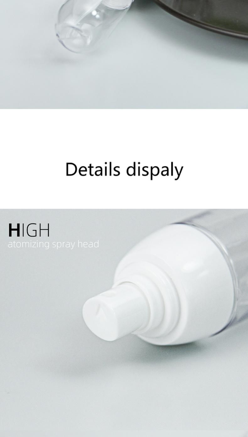 50ml 100ml Plastic Alcohol Disinfection Spray Bottle Skin Care Moisturize Perfume Cosmetic Packaging Bottle