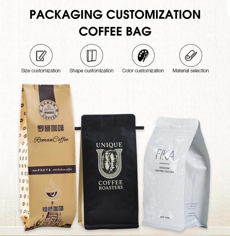 Custom Packaging Film Industrial Packing Bag Heavy and Daily Chemical Product Stand up Zipper Coffee Pouch