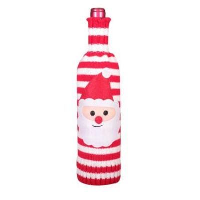 Knitting Anti-Ironing Ice-Proof Christmas Beer Bottle Cover