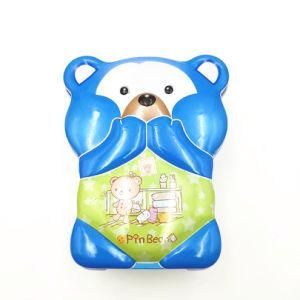 Cute Bear Shaped Gift Tin Coin Box for Kids with Nbcu Audit