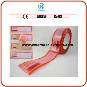 Security Adhesive Custom Printing Tamper Proof Tape Zx3s