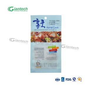 High Quality Laminated Plastic Resealable Custom Three Side Seal Bag for Pet Food with Transparent Window