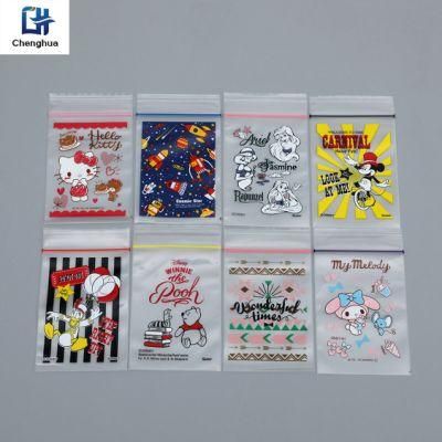 Customized Printing Reclosable Clear Ziplock Plastic Bags for Sale