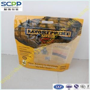 Stand-up Zip Lock Pet Food Plastic Packaging Bag