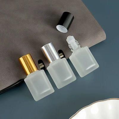 8ml Frosted Spray Container Essential Oil Liquid Roll on Bottle for Massage