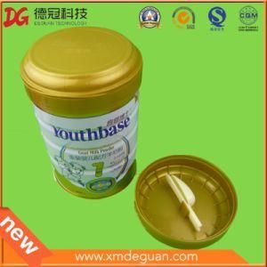 Plastic Powder Can Plastic Cap with Spoon