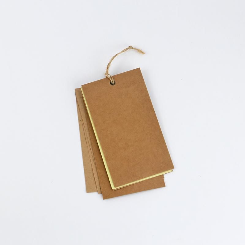 Custom Garment Kraft Brown Paper Tags