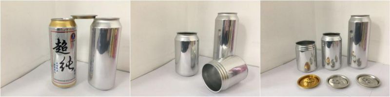 Erjin Export Aluminum Can with Lid 250ml Soda Can