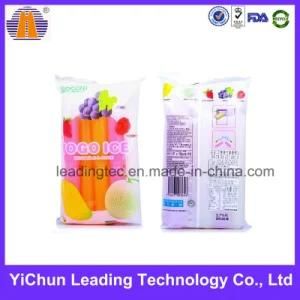 Jelly Food Packaging OEM Plastic Back Seal Windowed Bag