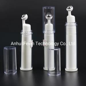 10ml Hight Quality Plastic Airless Bottle Plastic White Color Pump Bottle