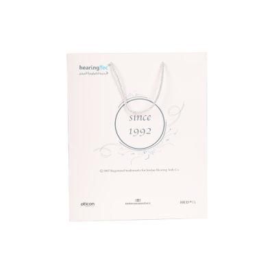 White Paper Bag Gift Boxes for Shirts Packaging