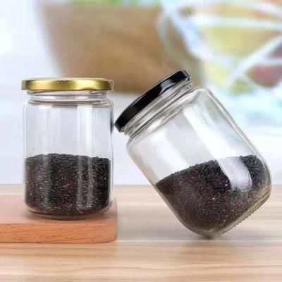 1 Liter Glass Jar Wide Mouth Large 32 Oz 1000ml 1 L 1 Liter Spices Honey Pickles Packaging Glass Container