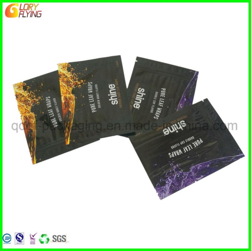 Tobacco Pouch Plastic Packaging Bag with Smell Proof Mylar Packaging