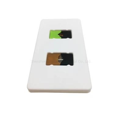 Cartridge Pods Blister Packaging White PS Plastic Tray