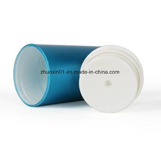 30/50/100/120ml Cosmetic Packaging Blue Lotion Container Airless Pump Pet Plastic Bottles