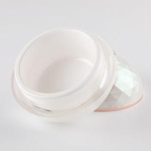 Acrylic Bowl Cream Bottle Pearl White Spherical Face Cream