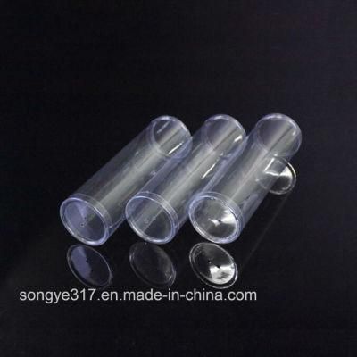PVC Clear Cosmetics Plastic Cylinder