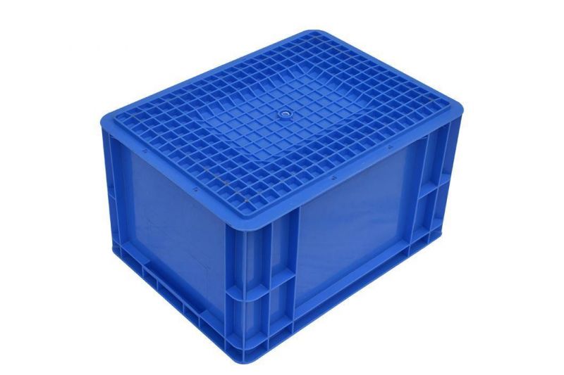 EU4322 Plastic Packaging EU Standard Plastic Turnover Box/Crate Industrial Plastic Turnover Logistics Box for Storage