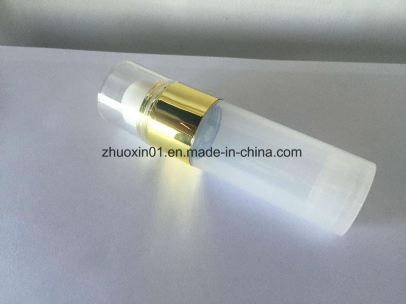 50ml/80ml/100ml UV Closure White PP Vacuum Packaging Bottles