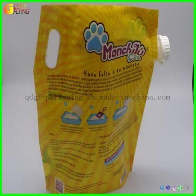 Plastic Pet Food Bag for Packing Cat Litter Bag