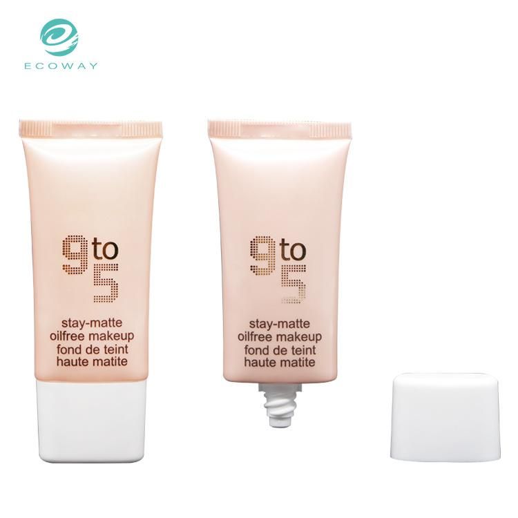 30g Bb and Cc Cream Cosmetic Tube Wholesale Custom with Screw Cap Packaging Tube