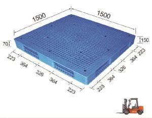 Shelf Pallet Recyclable HDPE Plastic Pallet for Industrial Use