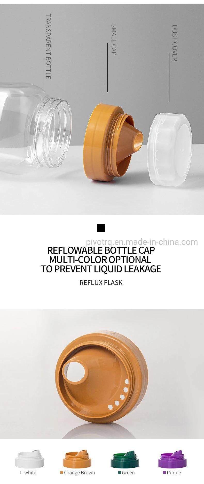 700g Clear Plastic Bottle for Honey Packaging Food Grade Honey Jars