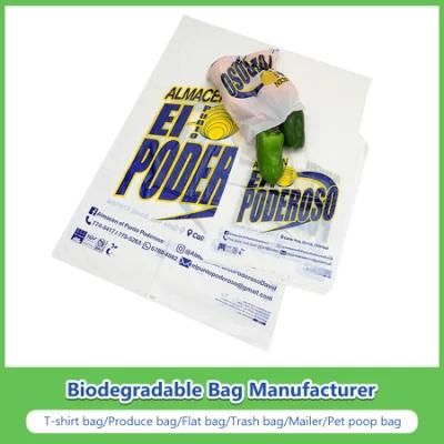 PLA+Pbat/Pbat+Corn Starch Biodegradable Bags, Compostable Bags, Flat Bags for Hospital
