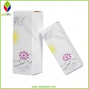 Custom White Card Paper Cosmetic Packaging Box