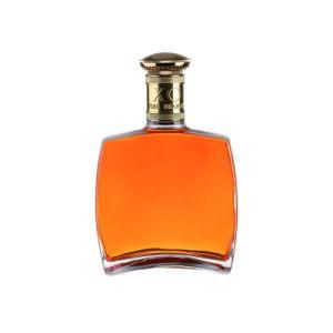 Super Clear 500ml/750ml Square Extra Flint Whisky/Vodcal/Brandy Spirits Glass Bottle