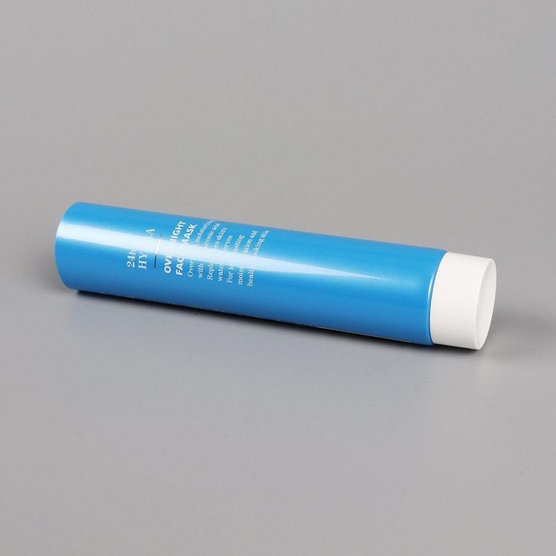 30ml 50ml 100ml 150ml White PE Plastic Cosmetic Printing Tube with Flip Top Cover